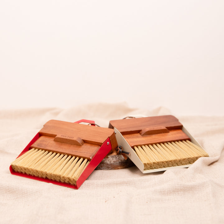 DULTON DUSTPAN & BRUSH RED｜ダルトン  ダストパン & ブラシ レッド