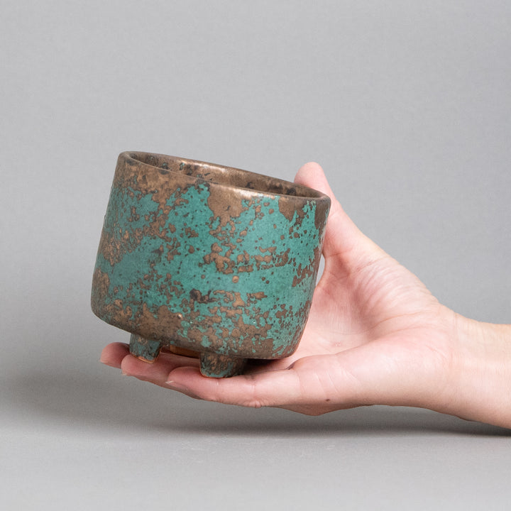 作家鉢　インディゴザウルス.ラボ｜(POT-0178-ES)