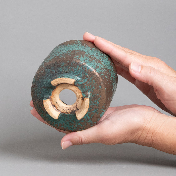 作家鉢　インディゴザウルス.ラボ｜(POT-0175-ES)