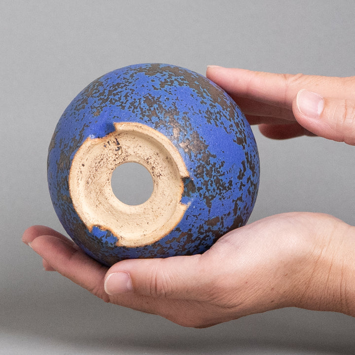 作家鉢　インディゴザウルス.ラボ｜(POT-0173-ES)