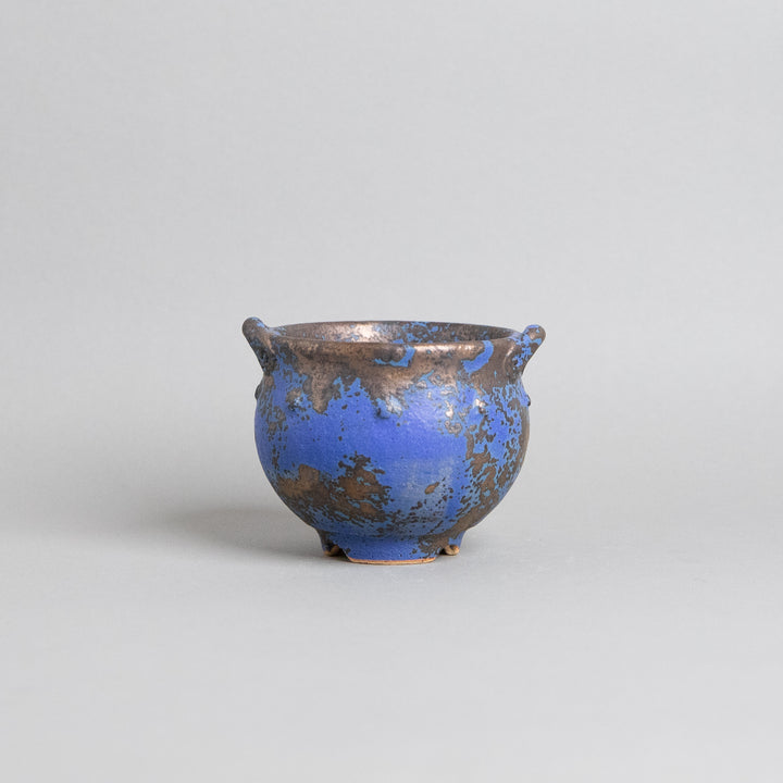 作家鉢　インディゴザウルス｜(POT-0182-ES)