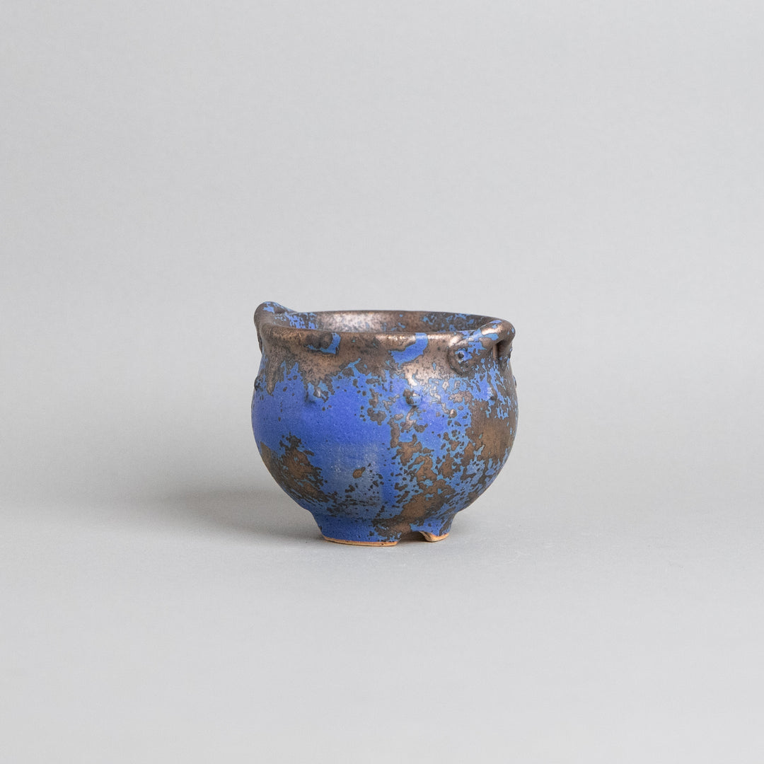 作家鉢　インディゴザウルス｜(POT-0182-ES)