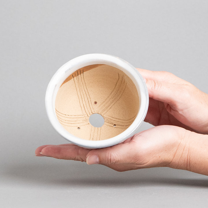 作家鉢　土秀窯　和田隆男 ｜(POT-0030-ES)