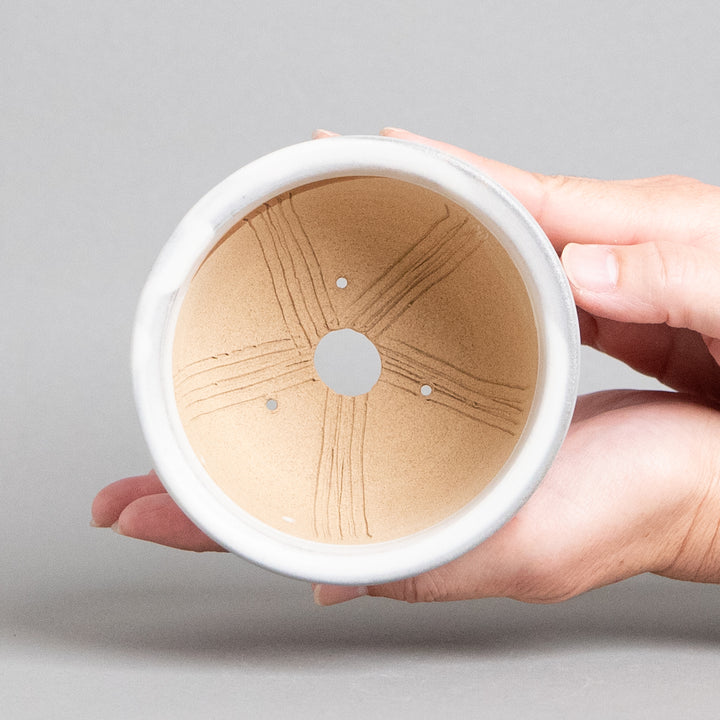 作家鉢　土秀窯　和田隆男 ｜(POT-0030-ES)