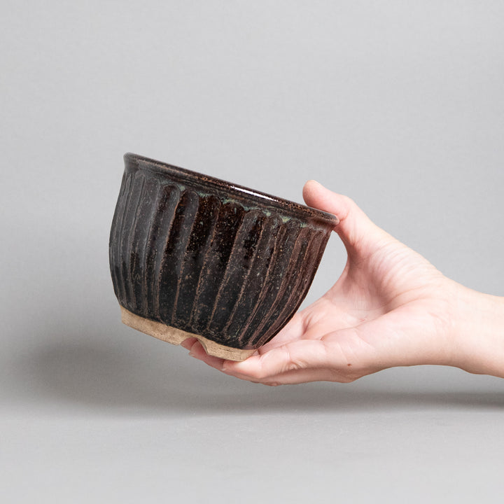 作家鉢　土秀窯　和田隆男 ｜(POT-0032-ES)