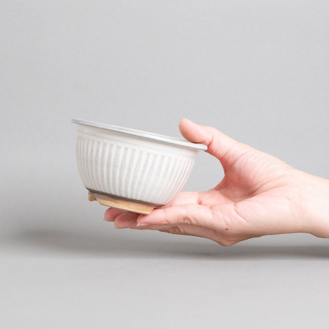 作家鉢　土秀窯　和田隆男 ｜(POT-0030-ES)