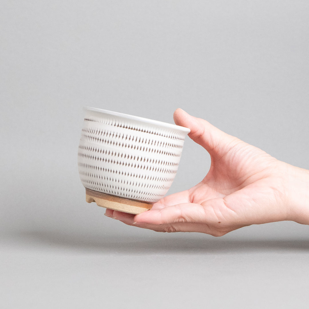 作家鉢　土秀窯　和田隆男｜(POT-0028-ES)