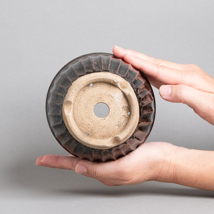 作家鉢　土秀窯　和田隆男 ｜(POT-0032-ES)