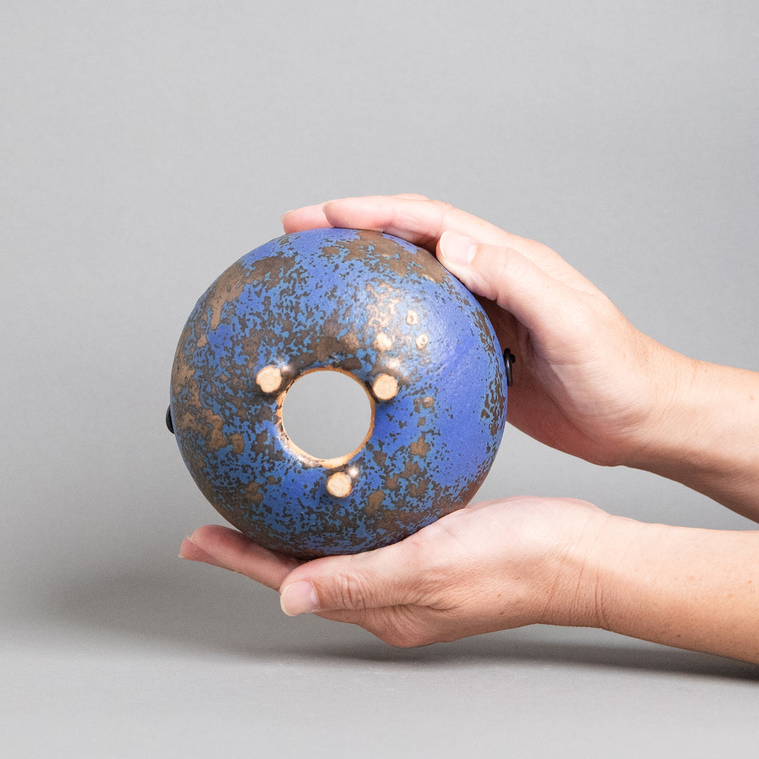 作家鉢　インディゴザウルス.ラボ｜(POT-0185-ES)