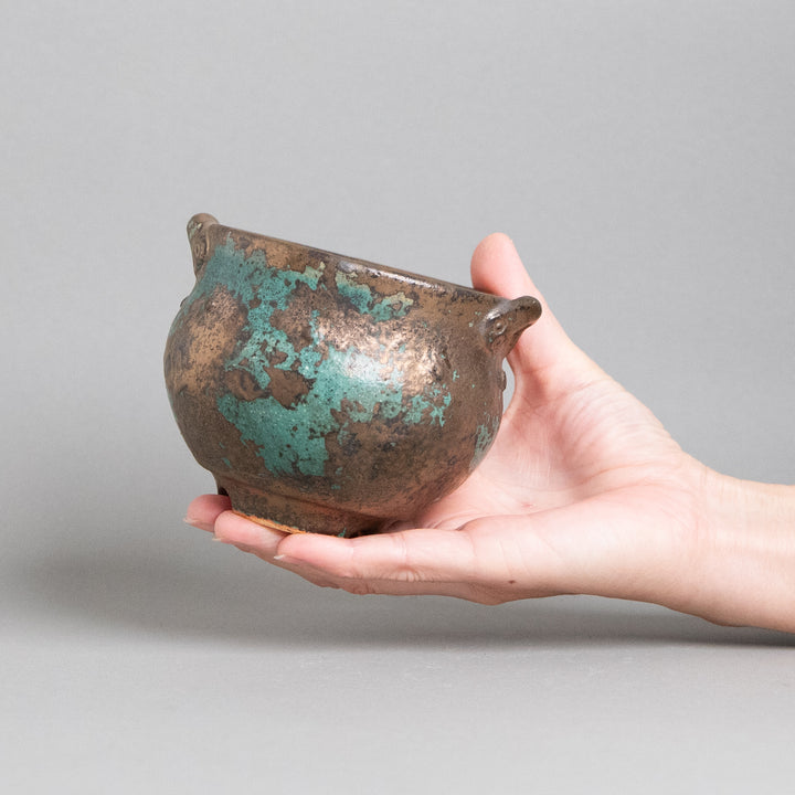 作家鉢　インディゴザウルス.ラボ｜(POT-0181-ES)